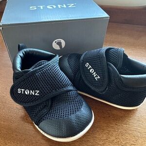 Stonz Black Toddler Shoes